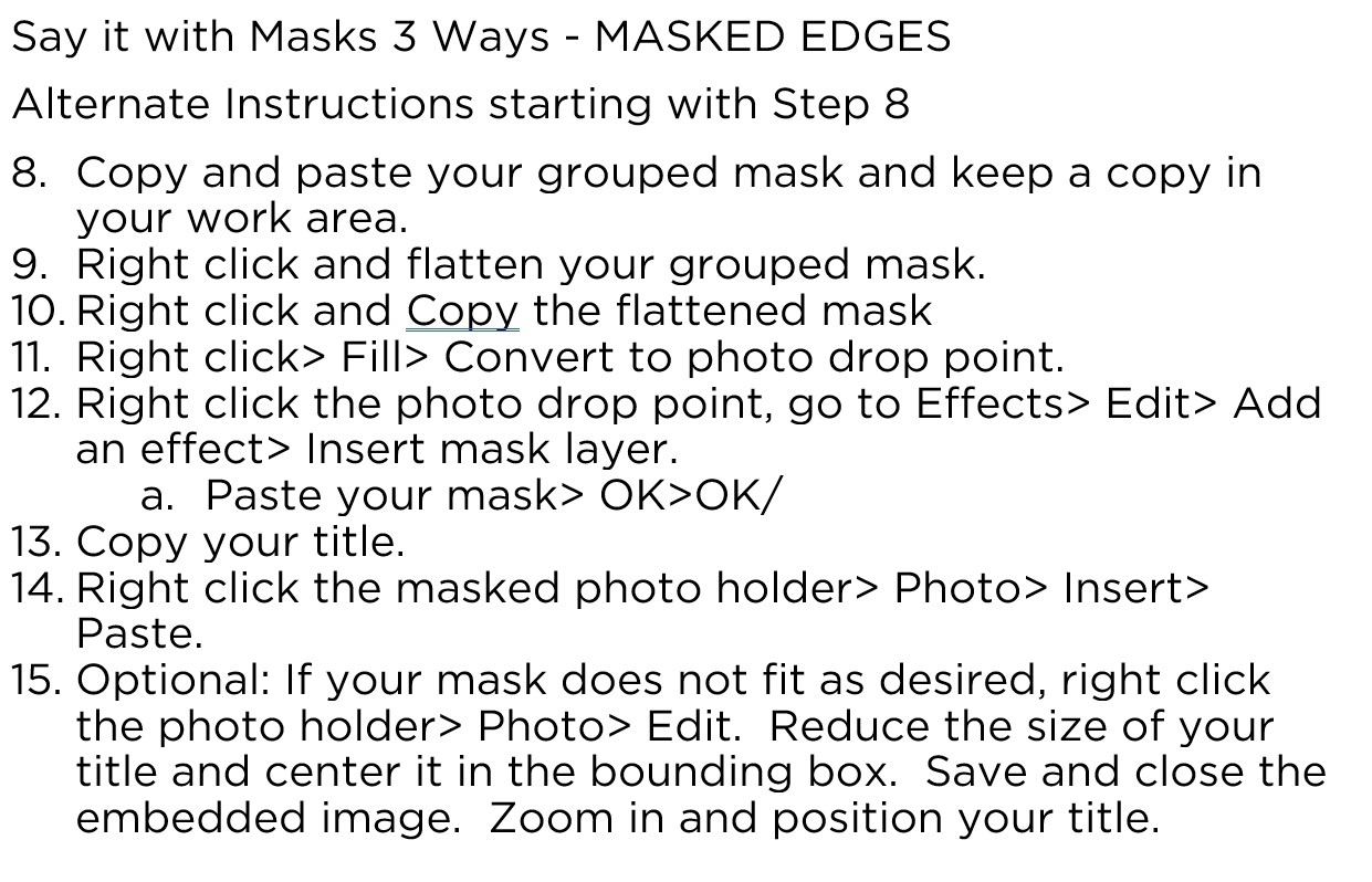 pixels2Pages p2P LIVE Breakout SAY IT WITH MASKS 3 WAYS